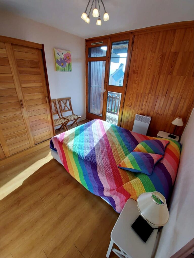 Appartement T2 – 1 chambre – 4 voyageurs – 35 m²