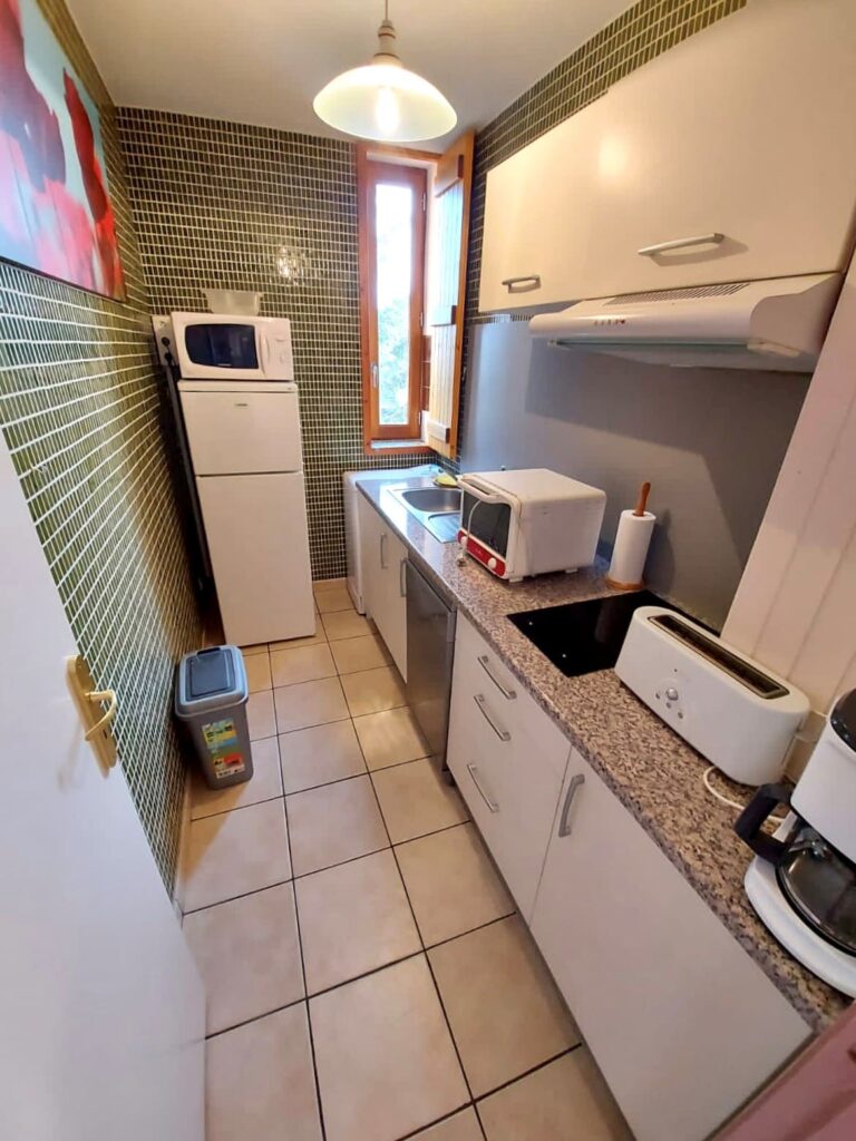 Appartement T2 – 1 chambre – 4 voyageurs – 35 m²