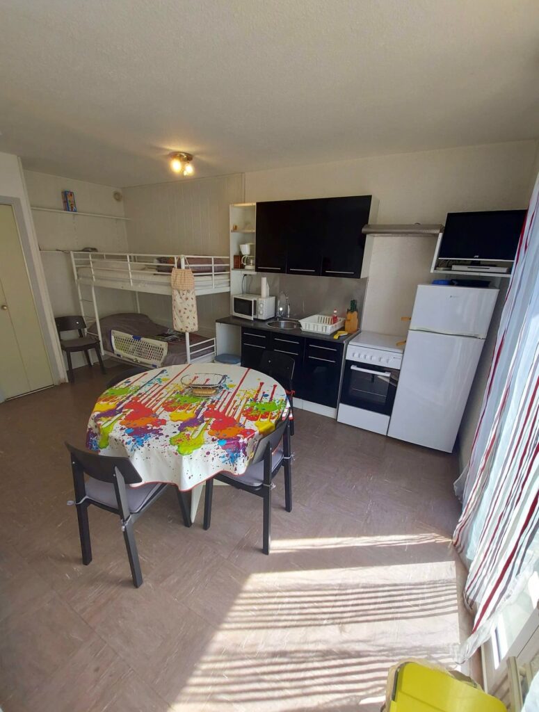 Appartement T2 – 1 chambre – 4 voyageurs – 38 m²