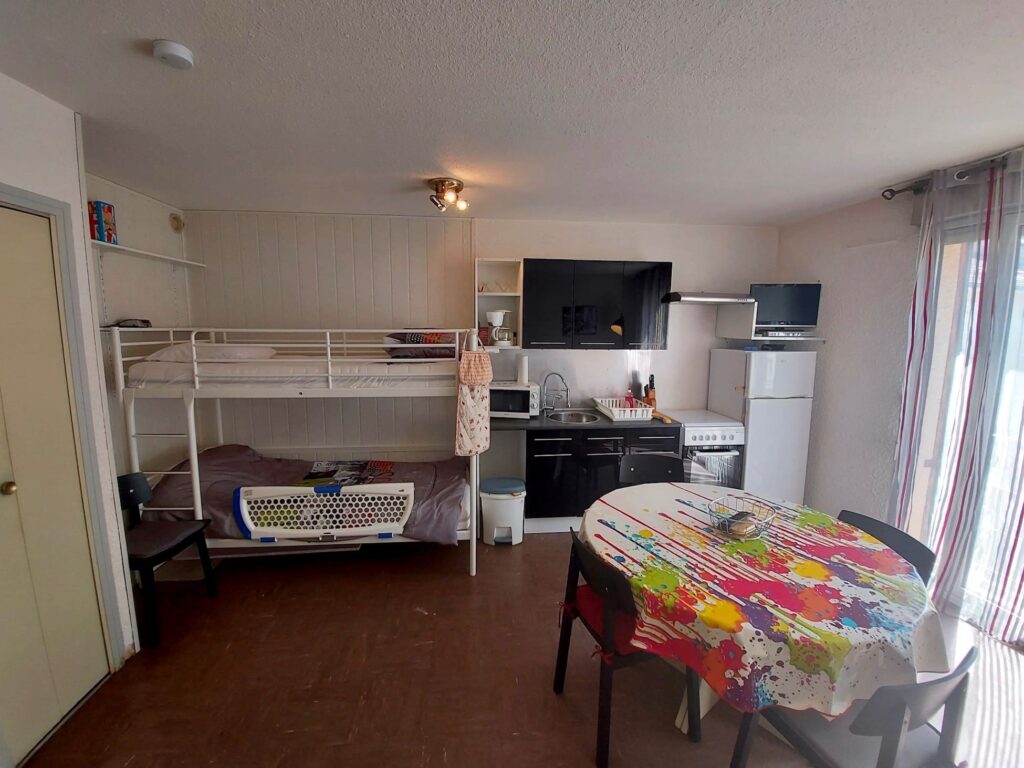 Appartement T2 – 1 chambre – 4 voyageurs – 38 m²