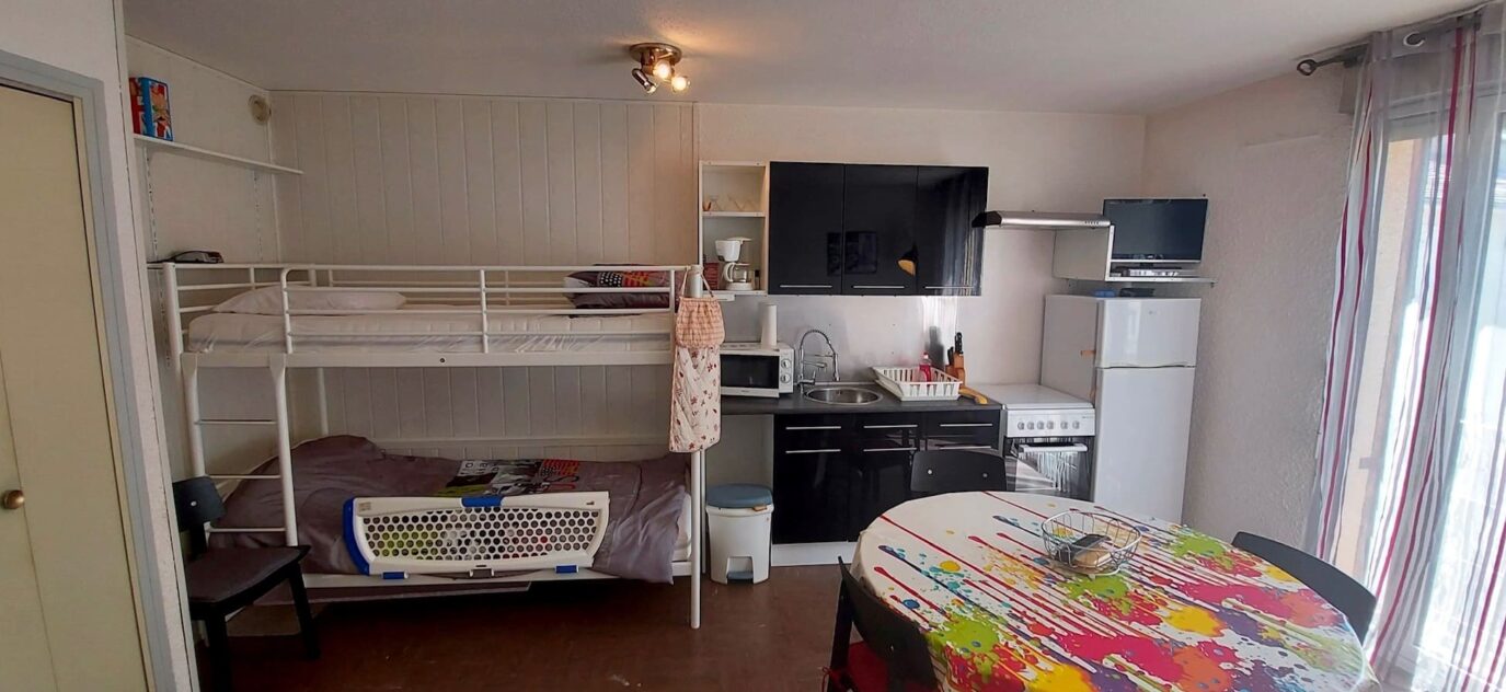 Appartement T2 – 1 chambre – 4 voyageurs – 38 m²