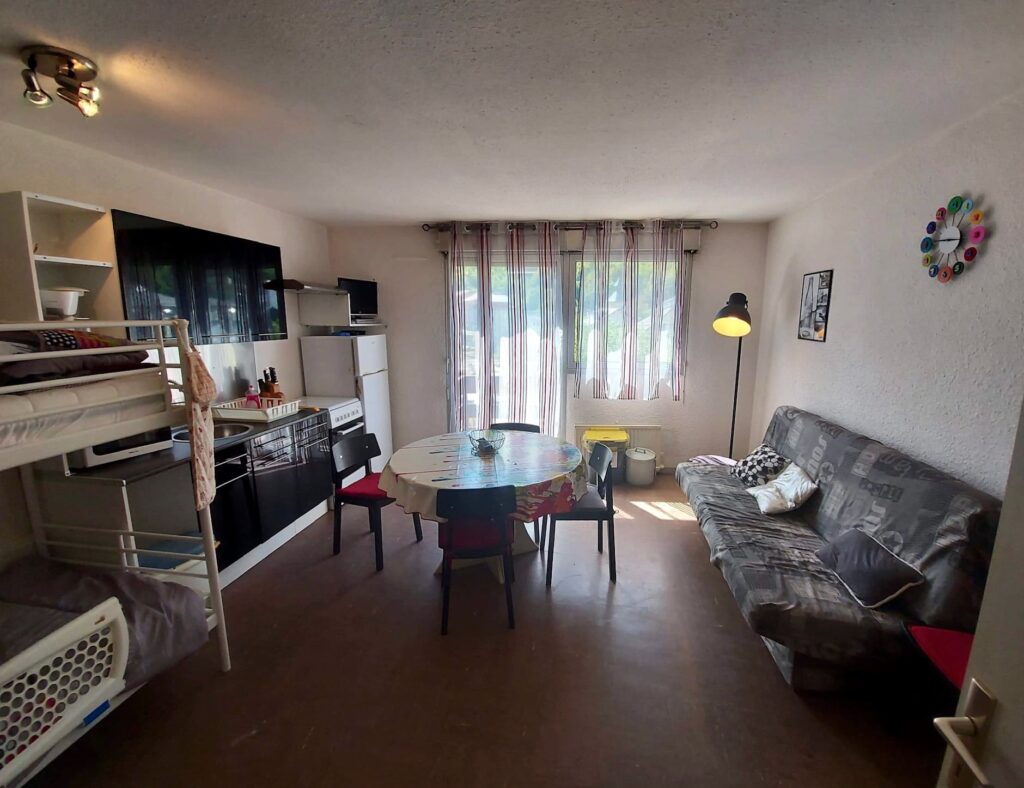 Appartement T2 – 1 chambre – 4 voyageurs – 38 m²