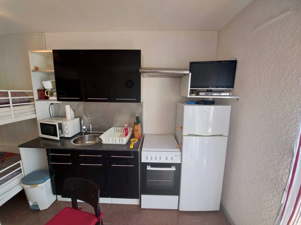 Appartement T2 – 1 chambre – 4 voyageurs – 38 m²