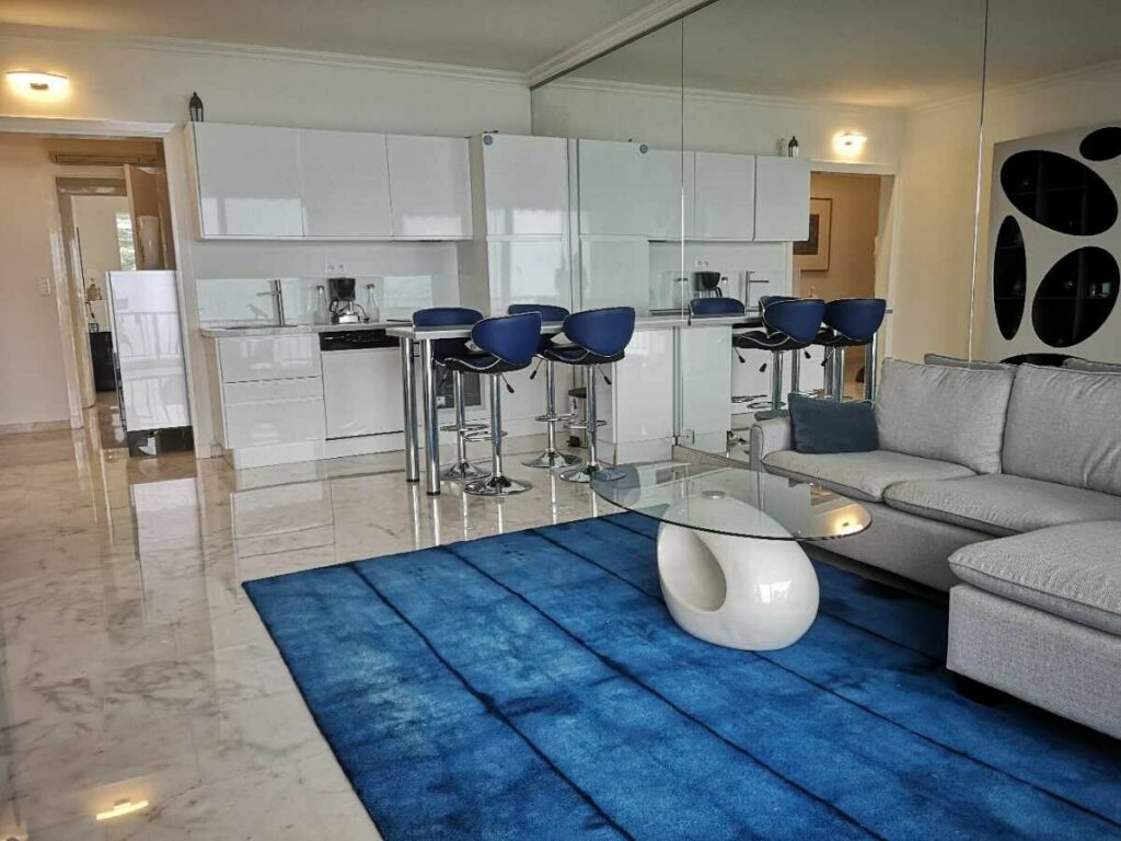 Appartement dans résidence de prestige – 3 pièces – 2 chambres – 75 m²