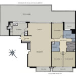 Appartement – 5 pièces – 3 chambres – 126 m²