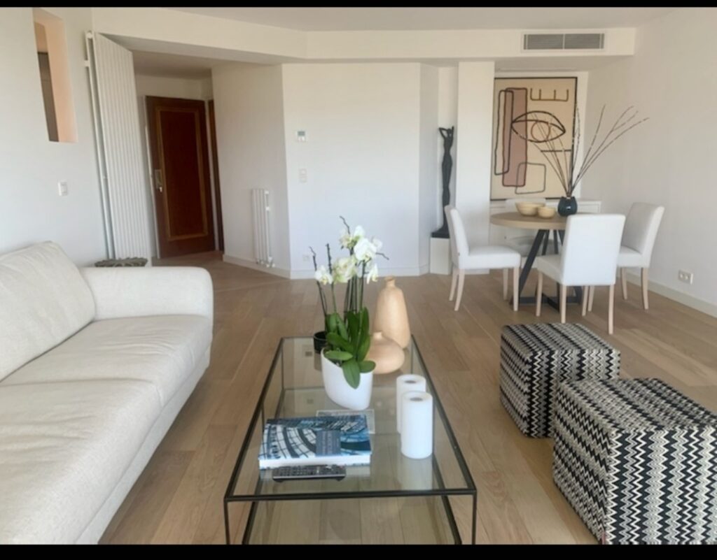 Appartement dans résidence de standing avec gardien – 3 pièces – 2 chambres – 75 m²