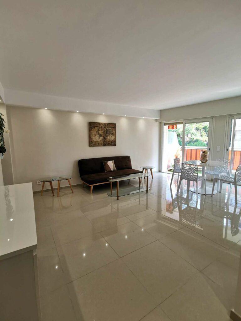 Appartement dans résidence de standing – 2 pièces – 1 chambre – 50 m²