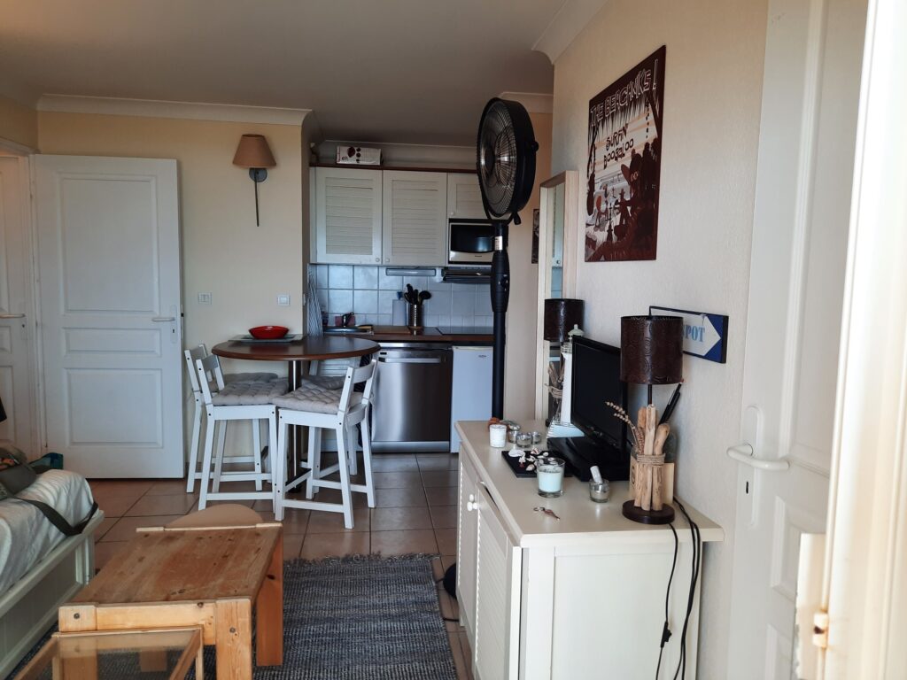 Appartement vue mer dans résidence avec piscines – 1 chambre – 4 voyageurs – 25 m²