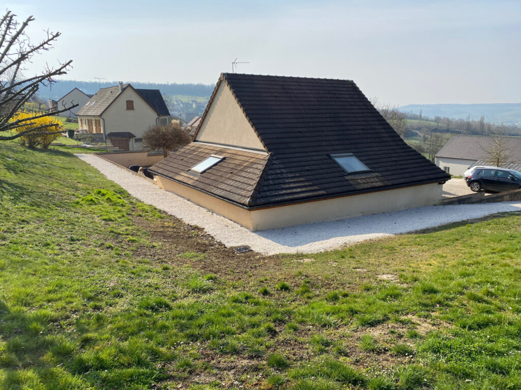 Maison très agréable avec une très belle vue
