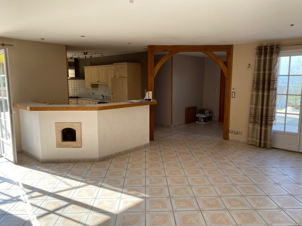 Maison très agréable avec une très belle vue