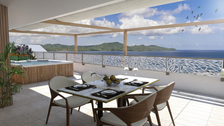 PROGRAMME NEUF: Très beau T4 de 205m2 à vendre avec vue sur la mer – 4 pièces – 3 chambres – 205.95 m²