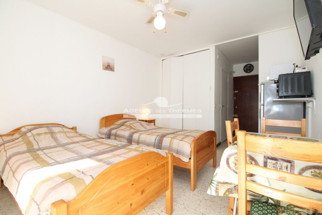 Studio vue parc – 1 pièce – 1 chambre – 23.45 m²