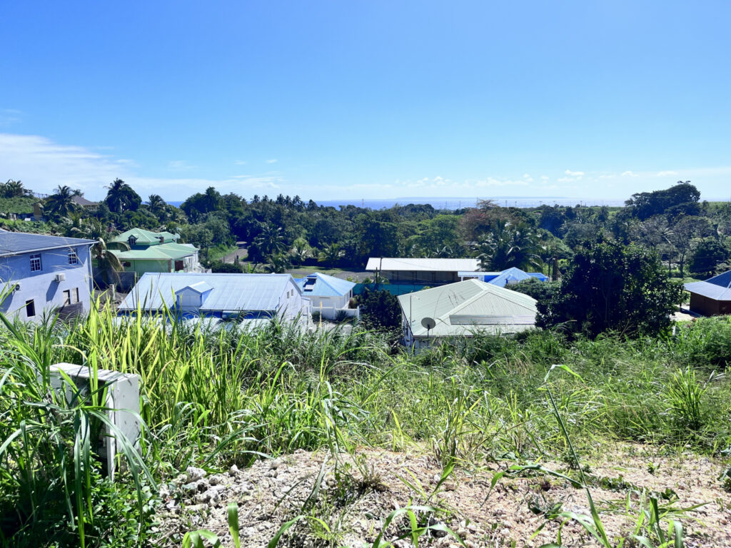 Terrain à bâtir 500m2 vue mer à Capesterre Belle-Eau