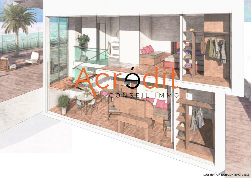 VENTE APPARTEMENT, VILLAGE NATURISTE – CAP D’AGDE – 1 pièce – 1 chambre – 51.5 m²