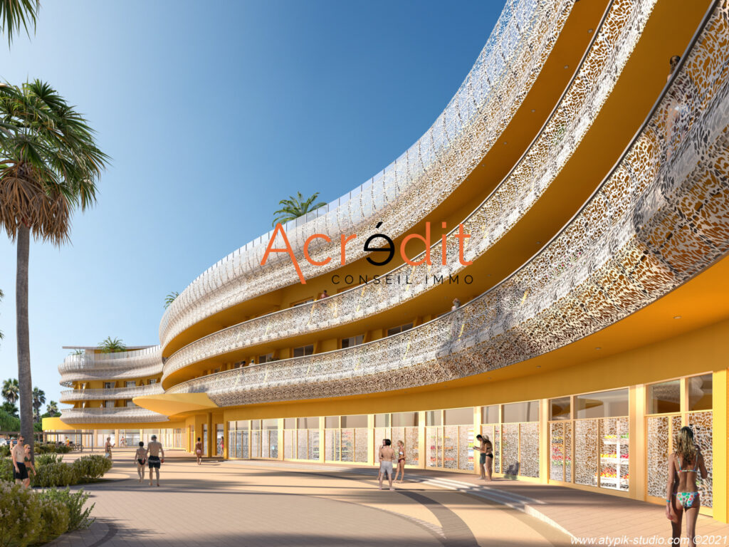 VENTE APPARTEMENT, VILLAGE NATURISTE – CAP D’AGDE – 1 pièce – 1 chambre – 51.5 m²