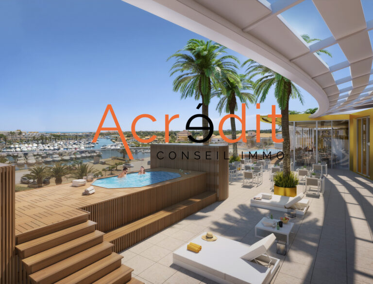 VENTE APPARTEMENT, VILLAGE NATURISTE – CAP D’AGDE – 1 pièce – 1 chambre – 51.5 m²