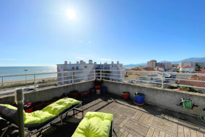 Magnifique appartement face à la mer  – 3 pièces – 2 chambres – 98 m²