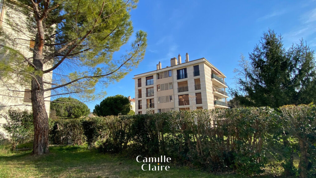 Vente Appartement T3 Aix en Provence Pigonnet avec résidence – 3 pièces – 2 chambres – 58 m²