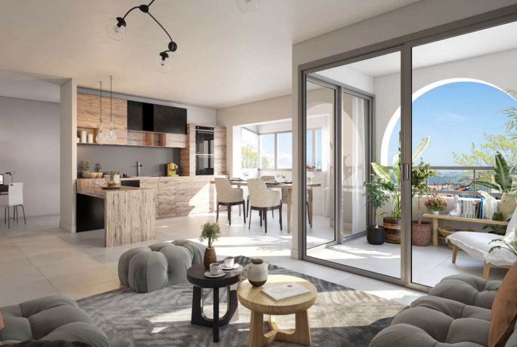 APPARTEMENT 95M2, VUE OCÉAN ET BAIE DE L’UTXIN – 4 pièces – 3 chambres – 94 m²