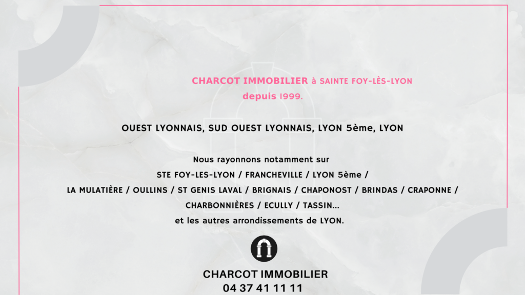 LYON 3ème –  Vaste APPARTEMENT de type T5 + CAVE + GARAGE EN – 5 pièces – 3 chambres – 116 m²