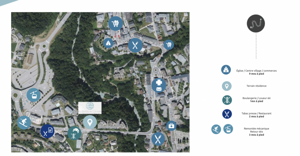Saint Gervais Les Bains : T2 en résidence hôtelière avec occ – 2 pièces – 1 chambre – 38 m²
