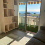 Magnifique vue mer pour cet appartement avec terrasse  – 2 pièces – 1 chambre – 27 m²