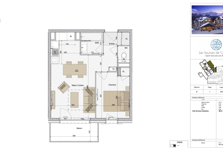 Appartement à vendre à Saint-Gervais-les-Bains