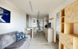Magnifique vue mer pour cet appartement avec terrasse  – 2 pièces – 1 chambre – 27 m²