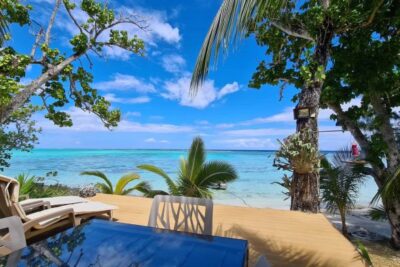 Propriété avec modules sur un îlot à Moorea – 6 pièces – 4 chambres – 248 m²