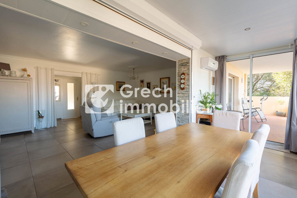 Appartement 5 pièces – 3 chambres, 3 terrasses, jardin et ga – 5 pièces – 3 chambres – 97.05 m²