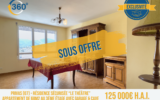Bel Appartement de 68m2 dans une résidence sécurisée – 4 pièces – 2 chambres – 68 m²