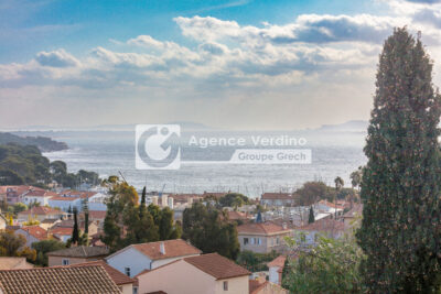 Nouveauté – Carqueiranne – Villa vue mer 140 m2 avec piscine – 4 pièces – 3 chambres – 140 m²