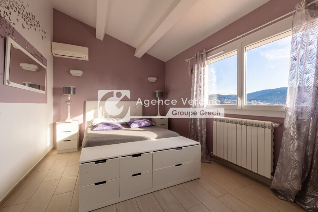 Nouveauté – Carqueiranne – Villa vue mer 140 m2 avec piscine – 4 pièces – 3 chambres – 140 m²