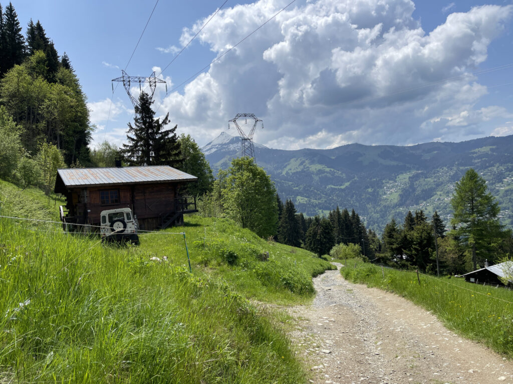 Chalet d’alpage construit à Saint Gervais Les Bains sur doma – 6 pièces – 3 chambres – 61 m²