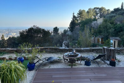 REZ DE JARDIN VUE MER  BIEN  ATYPIQUE – 6 pièces – 4 chambres – 115 m²