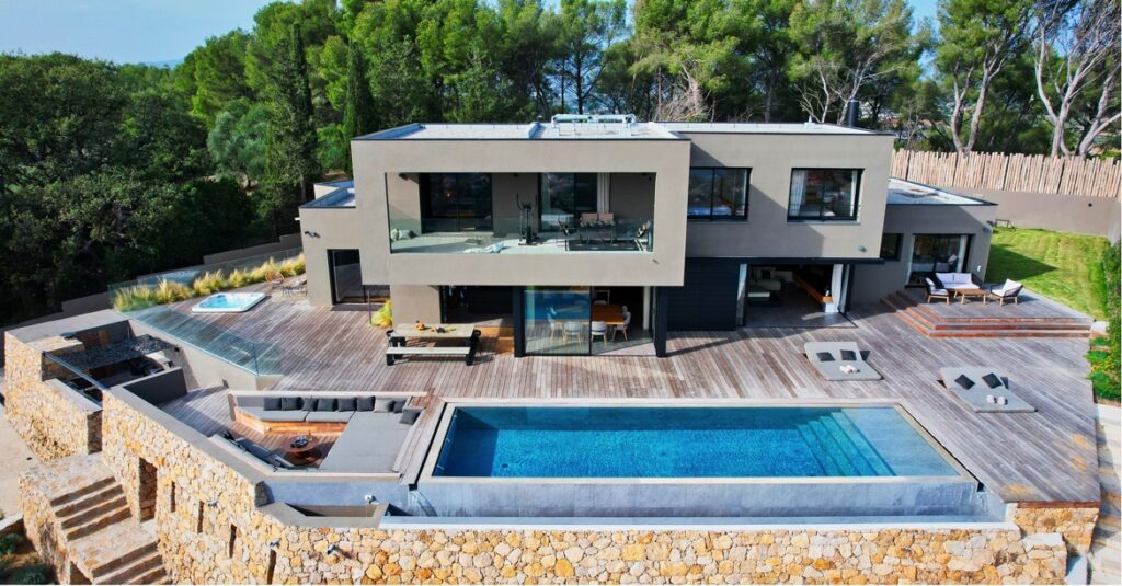 M House : Le paradis bleu – 5 chambres – 10 voyageurs – 280 m²