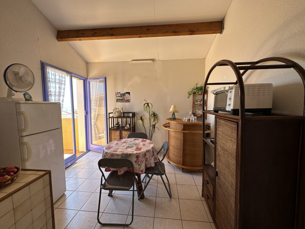 APPARTEMENT T2 VUE MER  – 2 pièces – 1 chambre – 23.4 m²