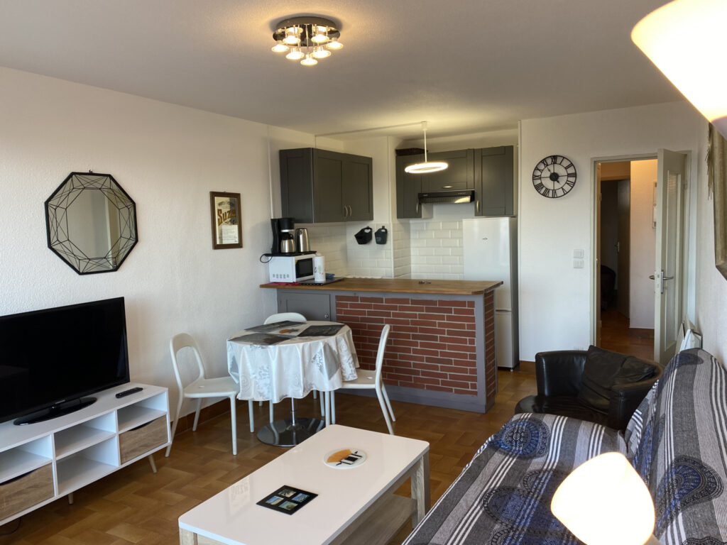 Appartement 2 pièces 35m2 avec terrasse vue mer  – 2 pièces – 1 chambre – 35 m²