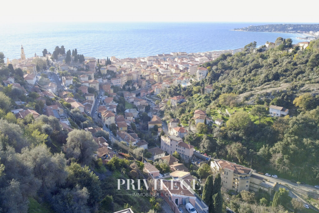 Terrain à Bâtir Vue MER – MENTON – 910 m2 – 910 m²