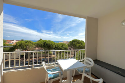 Appartement 2 pièces 35m2 avec terrasse vue mer  – 2 pièces – 1 chambre – 35 m²