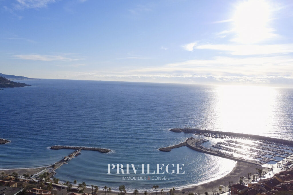 Terrain à Bâtir Vue MER – MENTON – 910 m2 – 910 m²