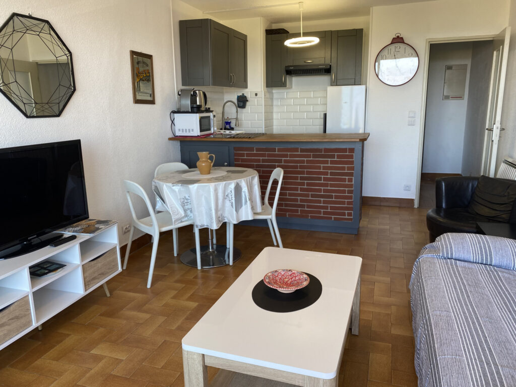 Appartement 2 pièces 35m2 avec terrasse vue mer  – 2 pièces – 1 chambre – 35 m²