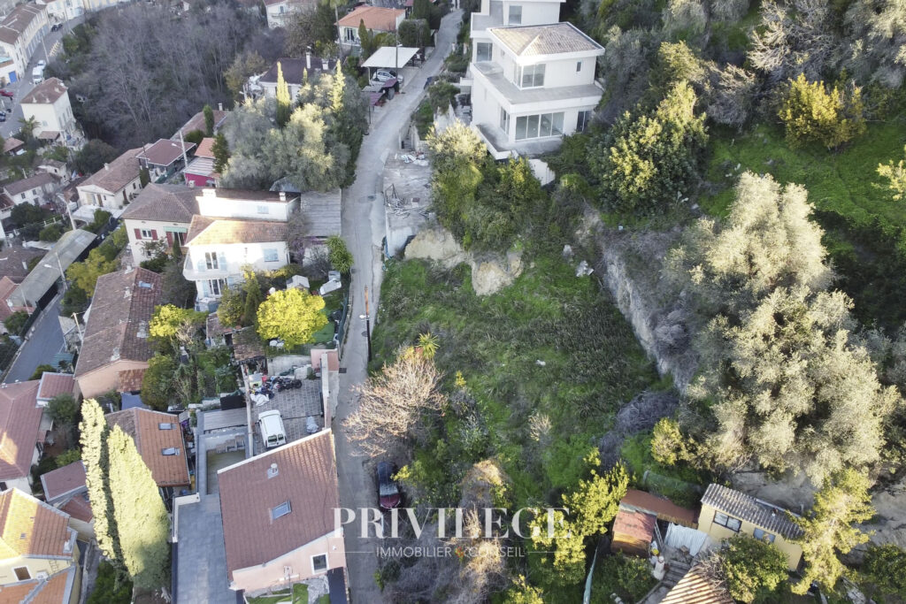 Terrain à Bâtir Vue MER – MENTON – 910 m2 – 910 m²