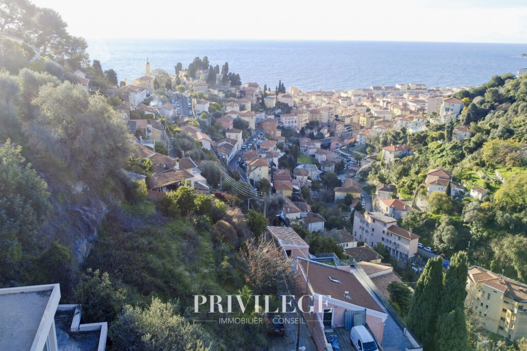 Terrain à Bâtir Vue MER – MENTON – 910 m2 – 910 m²