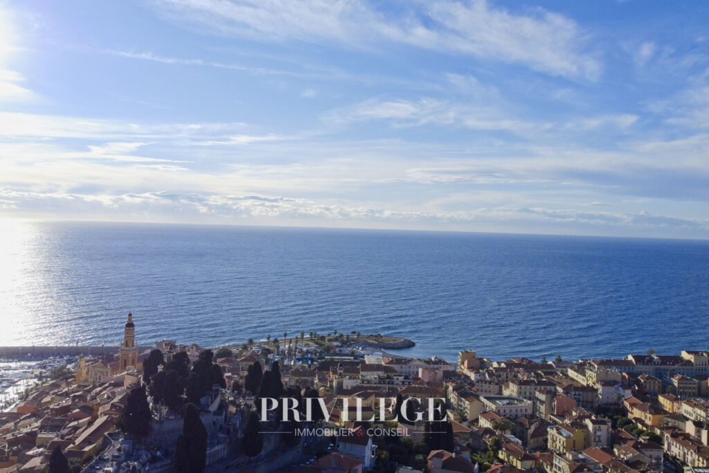 Terrain à Bâtir Vue MER – MENTON – 910 m2 – 910 m²