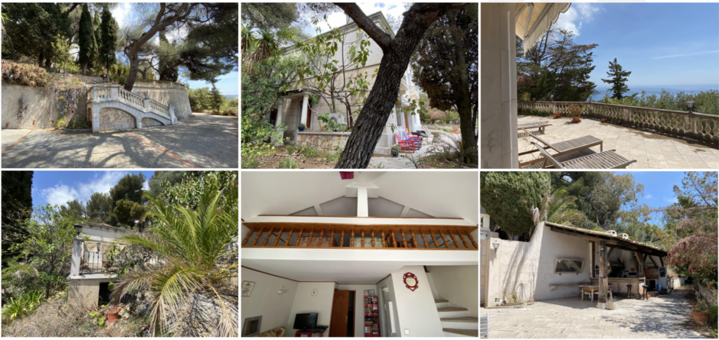 À Roquebrune-Cap-Martin (06), villa de 340m2 à acheter – 10 pièces – 6 chambres – 340 m²