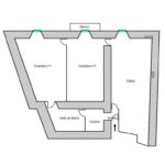 Appartement – 3 pièces – NR chambres – 54 m²