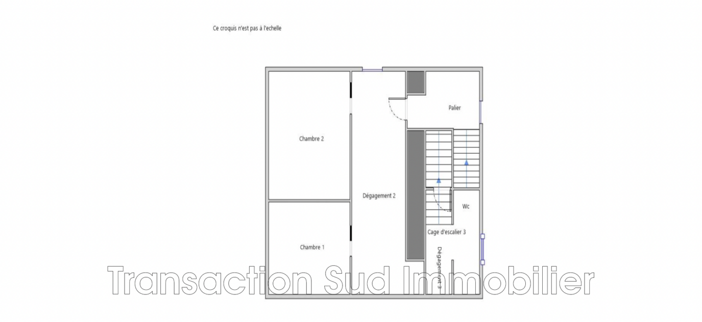 vente maison 3 Pièce(s) – 3 pièces – 2 chambres – 60.00 m²