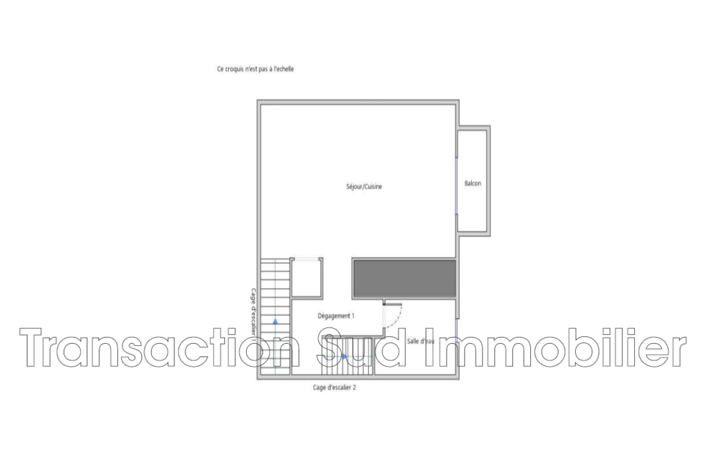 vente maison 3 Pièce(s) – 3 pièces – 2 chambres – 60.00 m²