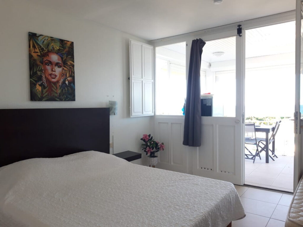 Appartement VUE MER Anse des Rochers – 1 chambre – 1 voyageur – 34 m²